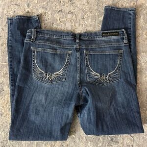 Rock & Republic Women's Blue Jeans LOWRISE